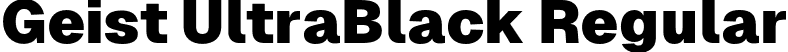 Geist UltraBlack Regular font | Geist-UltraBlack.otf