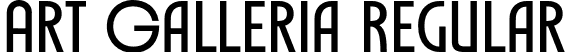 Art Galleria Regular font | Art Galleria.otf