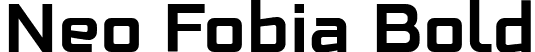 Neo Fobia Bold font | NeoFobia-Bold.ttf