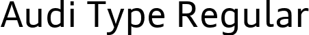 Audi Type Regular font | AudiType-Normal_03.ttf