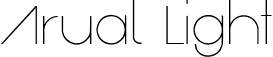 Arual Light font | arual.ttf