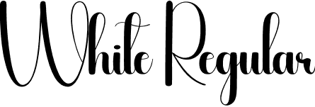 White Regular font | White.otf