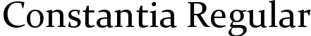 Constantia Regular font | constan.ttf