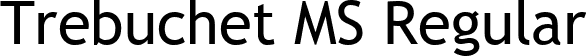 Trebuchet MS Regular font | trebuc.ttf