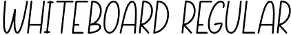 Whiteboard Regular font | Whiteboard.otf