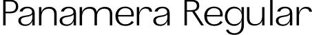 Panamera Regular font | Panamera-Regular.otf