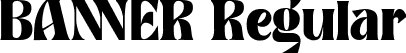 BANNER Regular font | BANNER.ttf