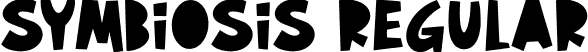 Symbiosis Regular font | Symbiosis-Free.otf