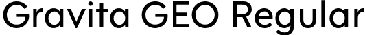 Gravita GEO Regular font | GravitaGEO-Regular.otf