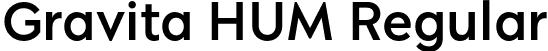 Gravita HUM Regular font | GravitaHUM-Medium.otf
