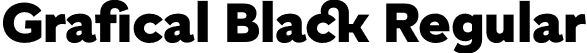 Grafical Black Regular font | Grafical-Black.otf
