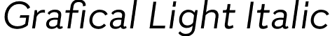 Grafical Light Italic font | Grafical-LightItalic.otf
