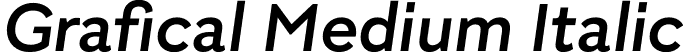 Grafical Medium Italic font | Grafical-MediumItalic.otf