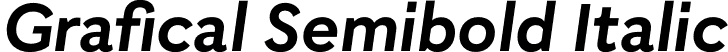 Grafical Semibold Italic font | Grafical-SemiboldItalic.otf
