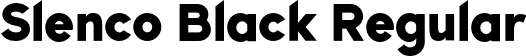 Slenco Black Regular font | SlencoBlack-d9lyR.otf