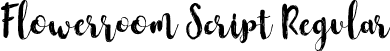 Flowerroom Script Regular font | Flowerroom-Script.otf