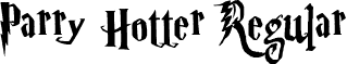 Parry Hotter Regular font | Parry Hotter.ttf