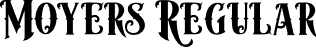 Moyers Regular font | Moyers.otf