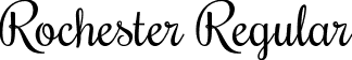 Rochester Regular font | Rochester-Regular.ttf