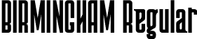 BIRMINGHAM Regular font | BIRMINGHAM.otf