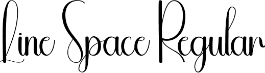 Line Space Regular font | Line-Space.otf