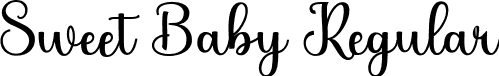 Sweet Baby Regular font | Sweet-Baby.ttf