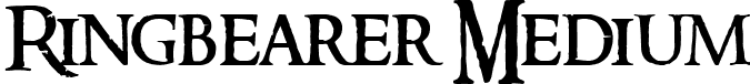 Ringbearer Medium font | RINGM___.TTF