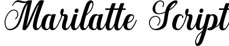 Marilatte Script font | Marilatte.ttf