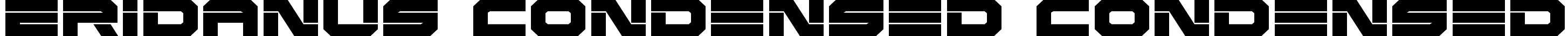 Eridanus Condensed Condensed font | eridanuscond.ttf