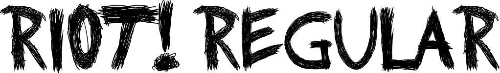 RIOT! Regular font | RIOT!.ttf