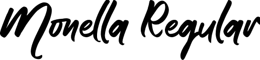 Monella Regular font | Monella.ttf