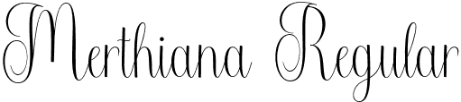 Merthiana Regular font | Merthiana.otf