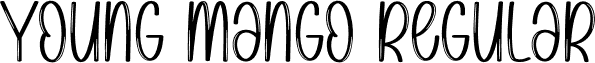 Young Mango Regular font | Young-Mango.otf