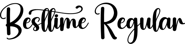 Besttime Regular font | Besttime.otf