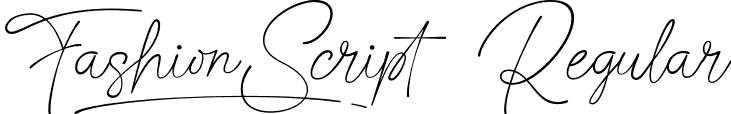 Fashion Script Regular font | fashion-script.otf