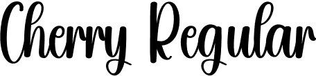 Cherry Regular font | Cherry.otf