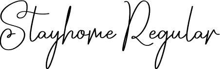 Stayhome Regular font | Stayhome.otf