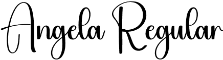 Angela Regular font | Angela.otf