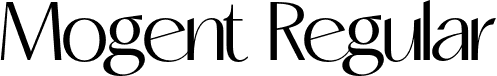 Mogent Regular font | mogent.otf