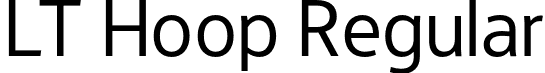 LT Hoop Regular font | LTHoop-Regular.otf