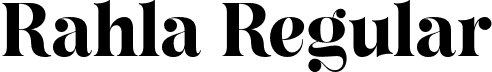 Rahla Regular font | rahla-regular.otf