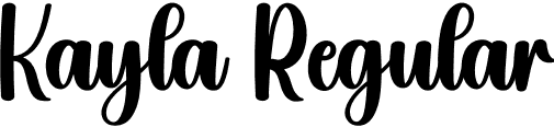 Kayla Regular font | Kayla.otf