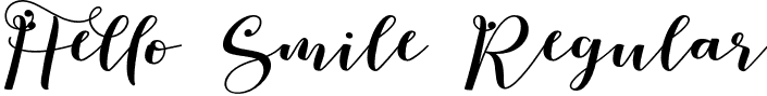 Hello Smile Regular font | Hello-Smile.otf