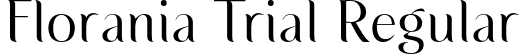 Florania Trial Regular font | Florania Trial.otf