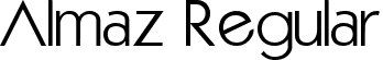 Almaz Regular font | Almaz.ttf