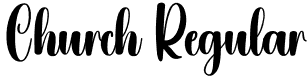 Church Regular font | Church.otf