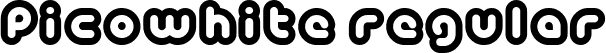 PicoWhite Regular font | PICOW___.TTF