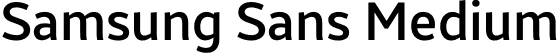 Samsung Sans Medium font | SamsungSans-Medium.ttf