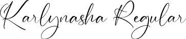 Karlynasha Regular font | Karlynasha.otf