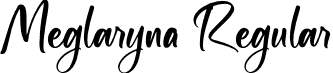 Meglaryna Regular font | Meglaryna.otf